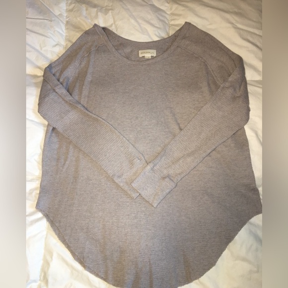 Waffle Longsleeve Golden by TNA - Picture 1 of 2